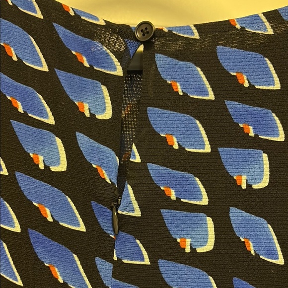 Diane Von Furstenberg Blue Jumpsuit DVF Andra, Betta Scales design - Picture 9 of 9